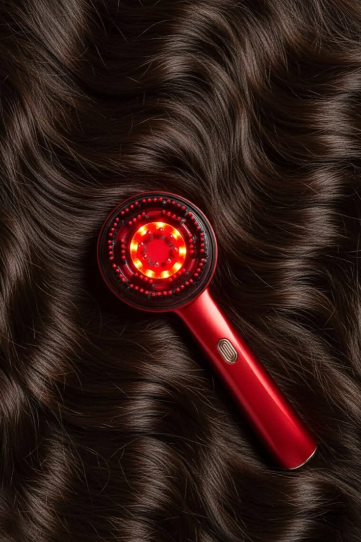 LED Therapy Hair Massager