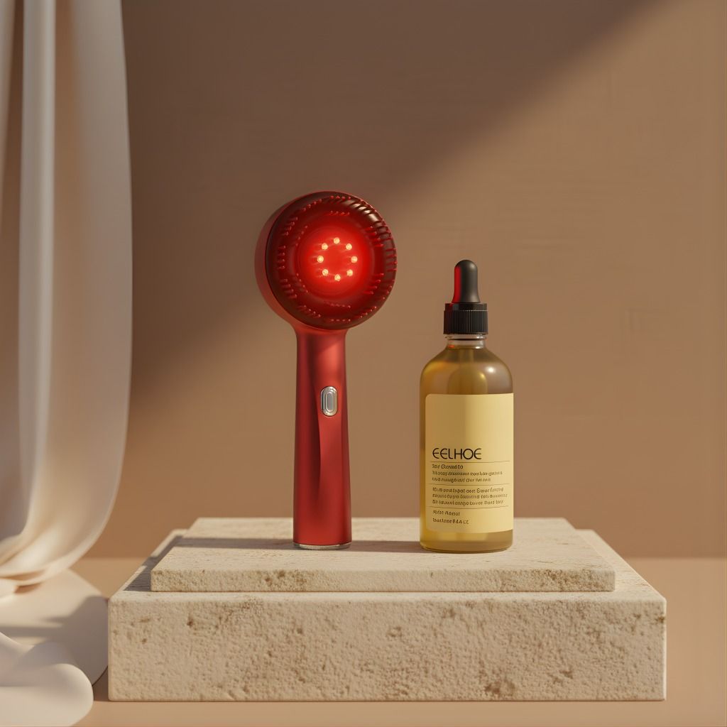 LED Therapy Hair Massager