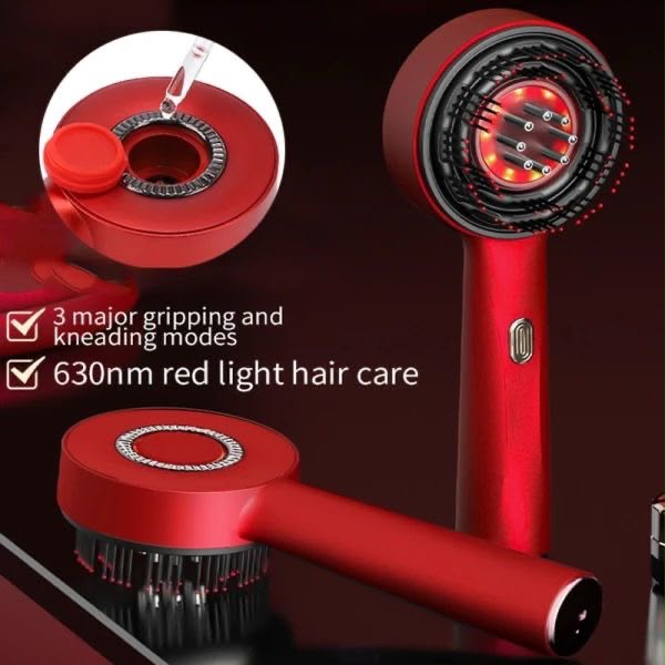 LED Therapy Hair Massager