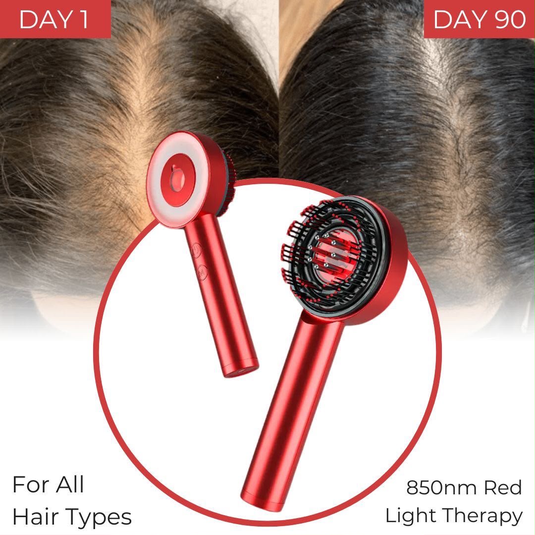 LED Therapy Hair Massager